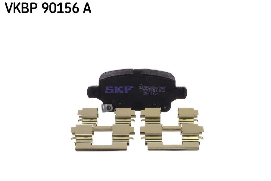 Jeu de 4 plaquettes de frein SKF ref. VKBP 90156 A